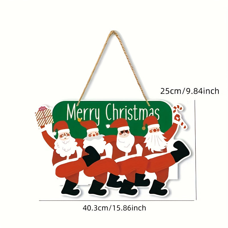 Christmas Decoration Door Hanging Wall Hanging Holiday Party Supplies