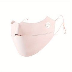 Ice Silk Face Mask UV Protection Washable Mask