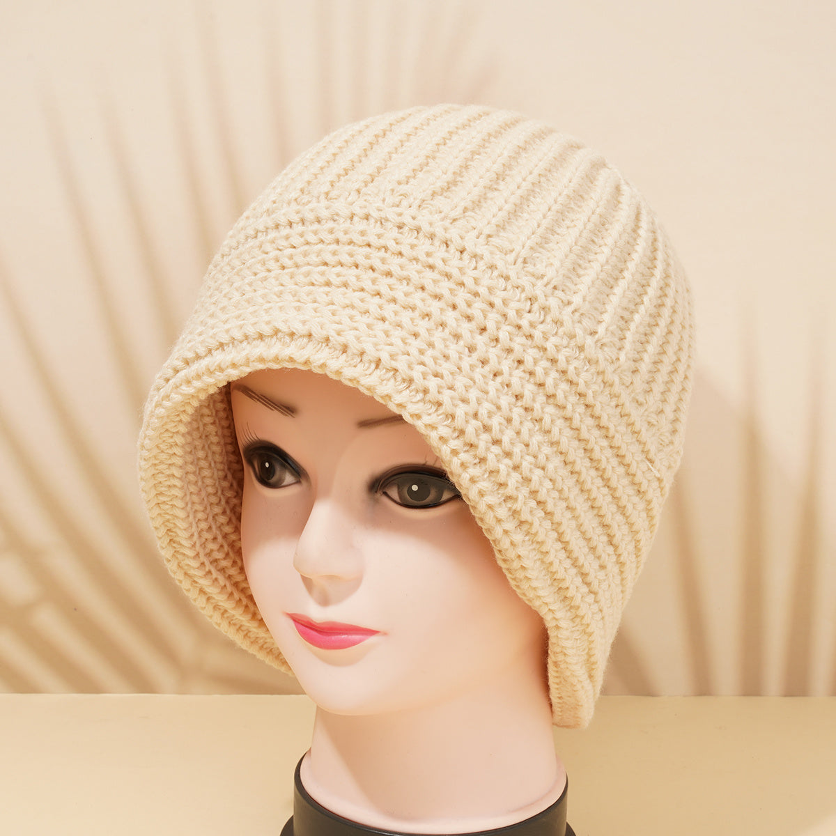 Women's Stretch Knit Beanie Hat Winter Skull Cap Warm Gift