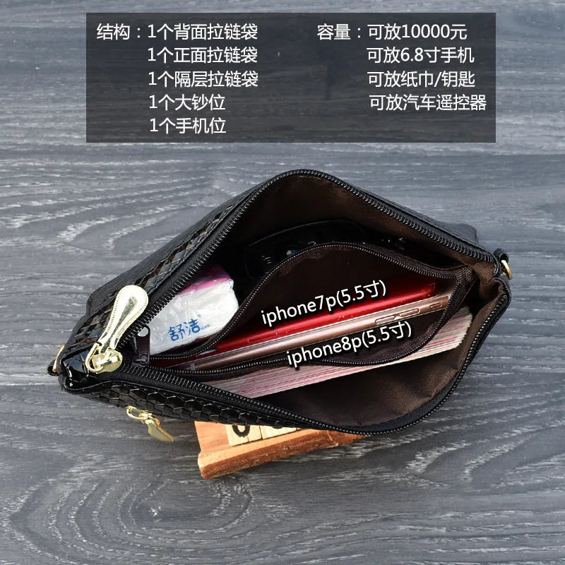 Women Hand Bag Small Clutches Wallet Lady Purse