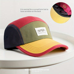 Soft Top Peaked Cap Quick Drying Adjustable Men's Baseball Cap