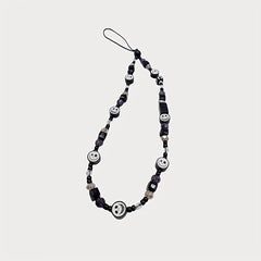 Halloween Ghost Face Phone Chain - Anti-lost Mobile Phone Accessory