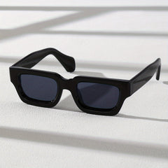 Men's Small Square Thick Edge Sunglasses UV Protection
