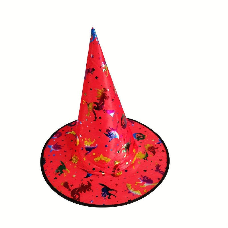 12pcs Halloween Hat Witch Hat Masquerade Magic Wizard Hat