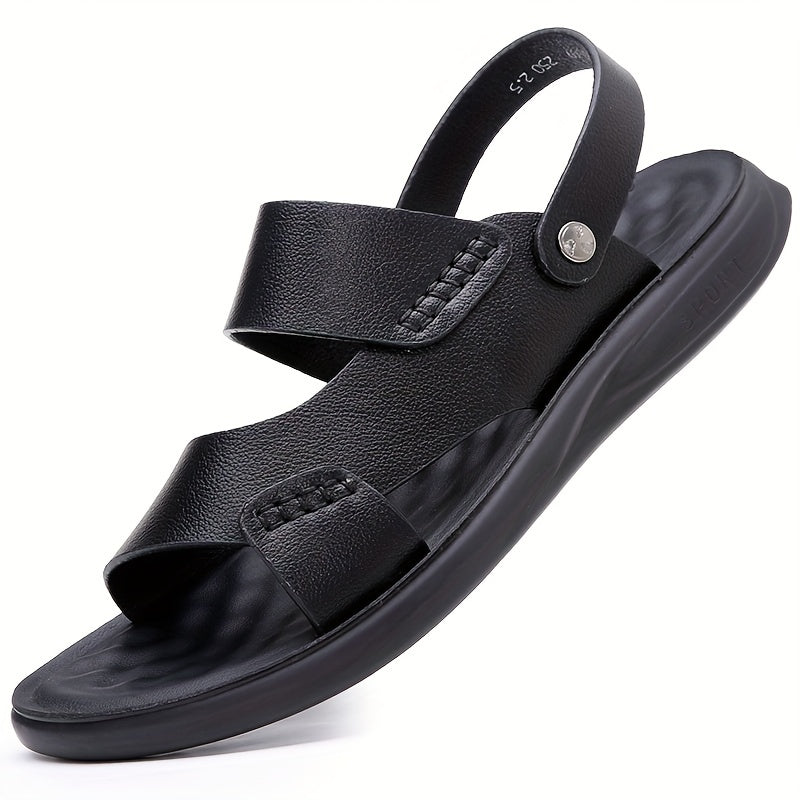 Men's Non Slip Sandals Quick Drying Comfy Slides Beach Shoes
