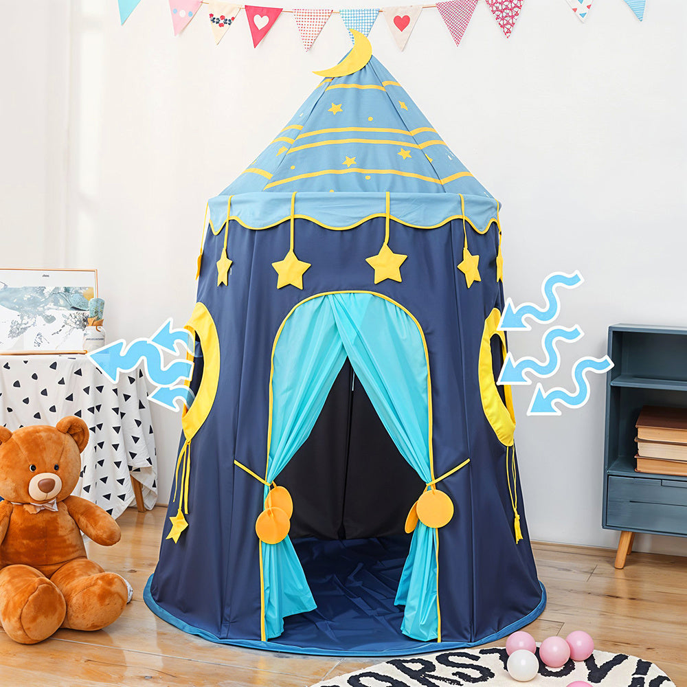 Extra Large Indoor Starry Sky Mongolian Yurt Playhouse for Kids