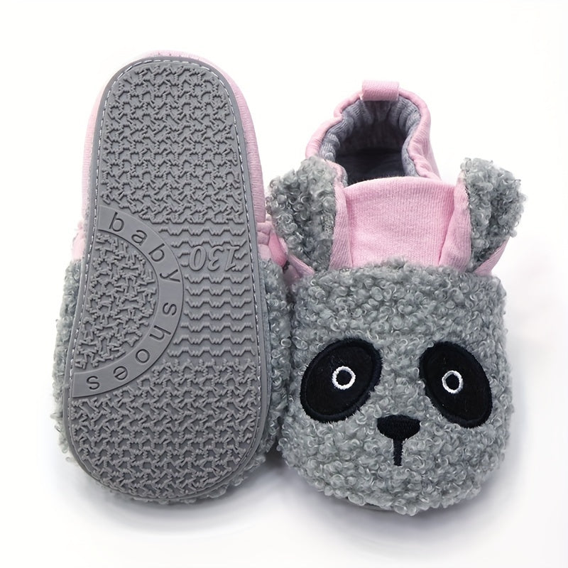 Panda House Shoes for Baby Boys, Lightweight Walking Shoes