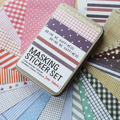 Korea Stationery Tin Boxed Journal Diary Sticker DIY Diary Sticker