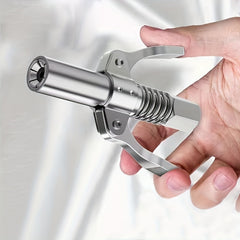 High Pressure Nozzle Butter Gun Head, Double Handle Lock Pliers Type