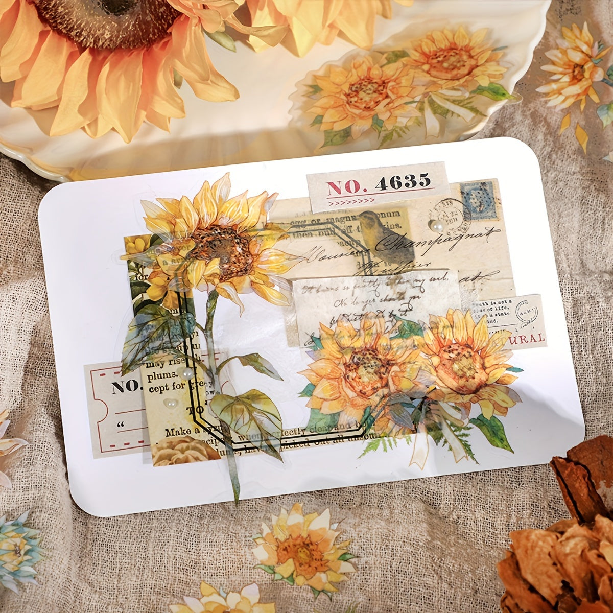 Wilderness Residual Heat Floral Sticker Pack - 10 Random Designs