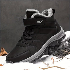 Men's Winter Snow Boots Fleece Lined Non-Slip Sports Shoes