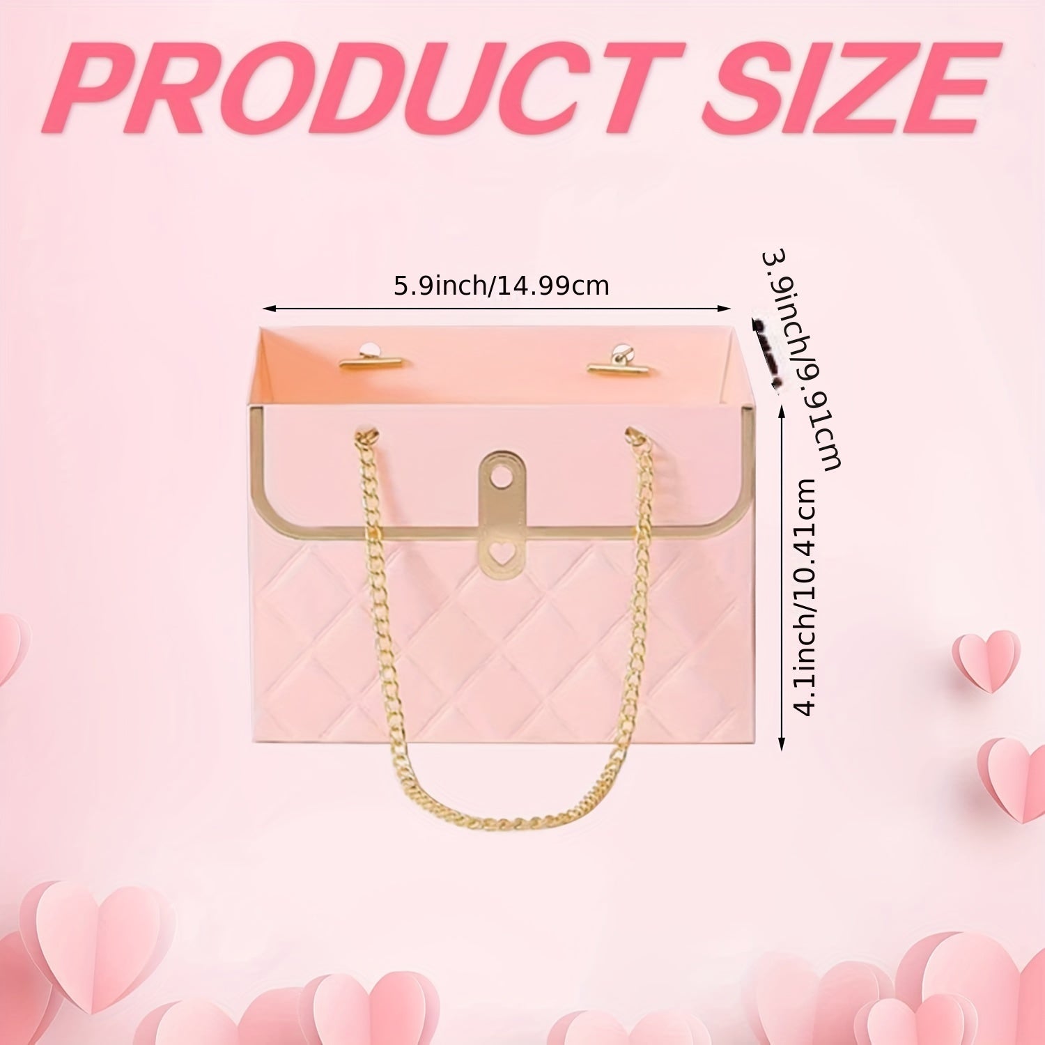 12pcs Flower Gift Bags with Handles for Mother's Weddings