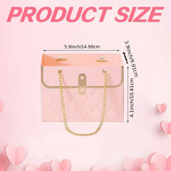 12pcs Flower Gift Bags with Handles for Mother's Weddings