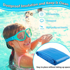 Rectangle Pool Cover for Inflatable Swimming Pool