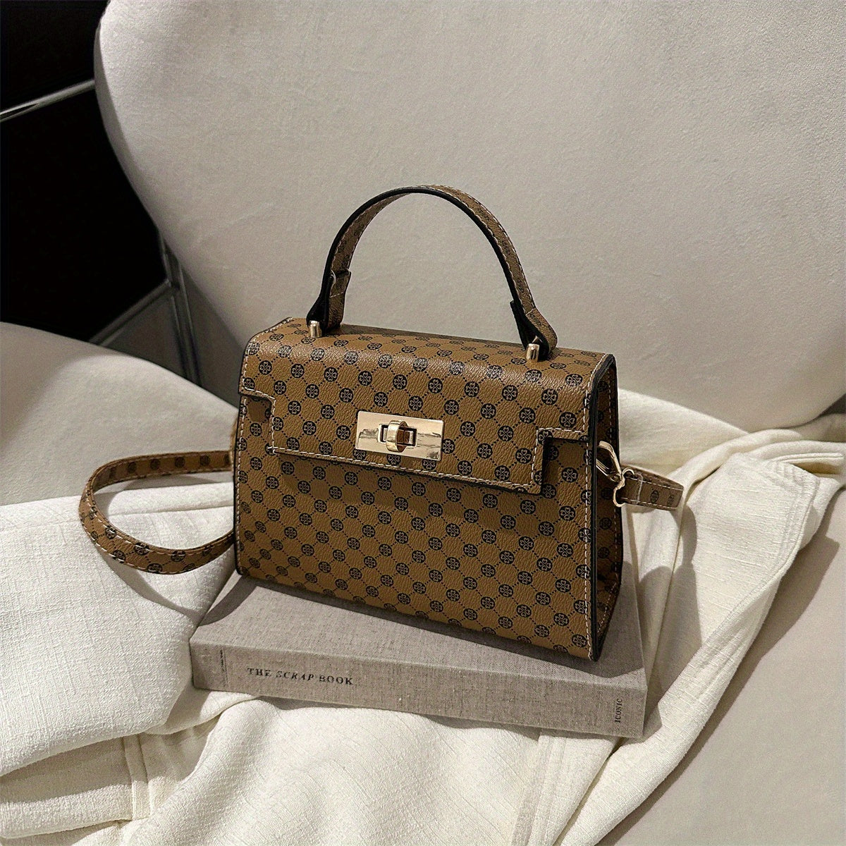 Vintage Classic Flap Crossbody Bag Small Shoulder Purse