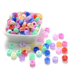 100pcs Pony Beads Jewelry Making Supplies Crafts Beading Arts & Crafts Materials