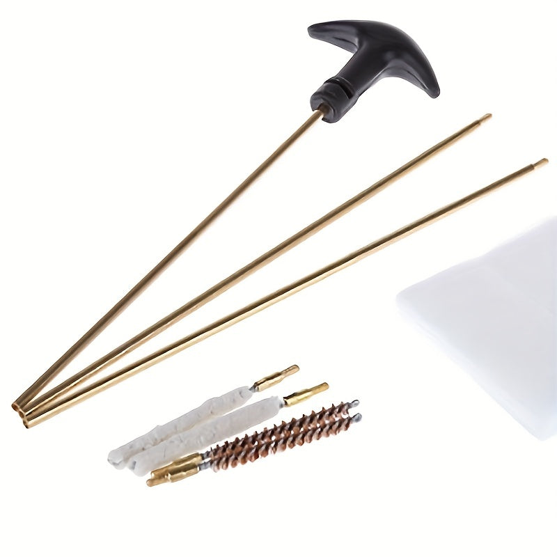 7pcs Portable Gun Cleaning Kit for 177 22 4 5 5 5mm Rifles