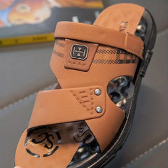 Men's Beach Slide Sandals Casual Outdoor Sandals