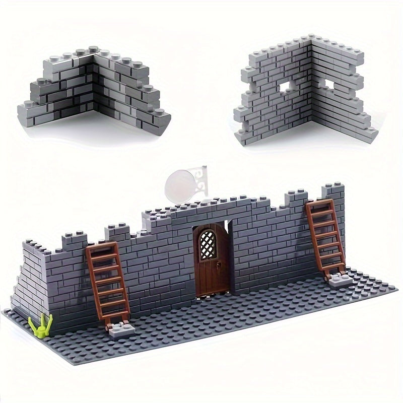 Architectural Building Blocks DIY Educational City Wall Bricks Set
