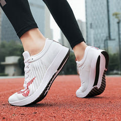 Professional Breathable Running Shoes Good Grip Comfy Non Slip Sneakers