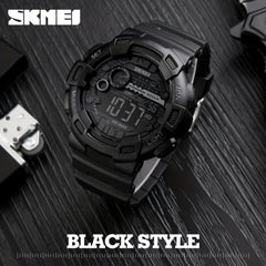 Men's Chronograph Sports Watch Outdoor Electronic Display
