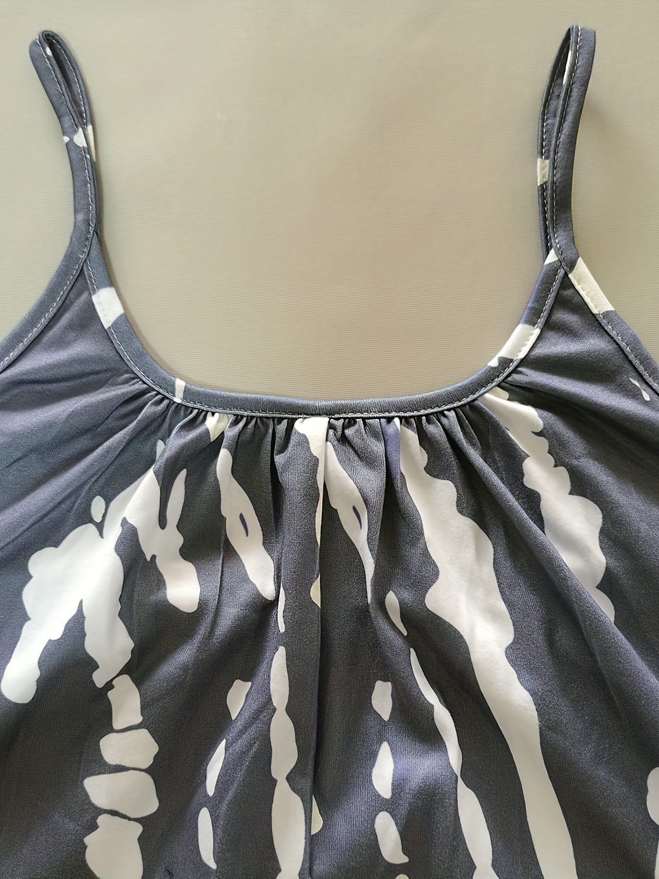 Tie Dye Cami Romper with Pockets