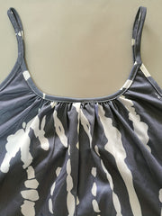Tie Dye Cami Romper with Pockets