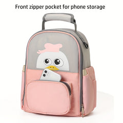 Insulated Backpack Large Capacity Meal Bag Essential for Work Travel Picnic