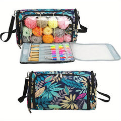 Multifunctional Wool Storage Bag for Knitting Crocheting Supplies