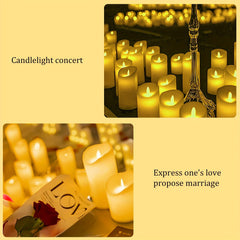 LED Candle Light for Outdoor Celebration Decoration