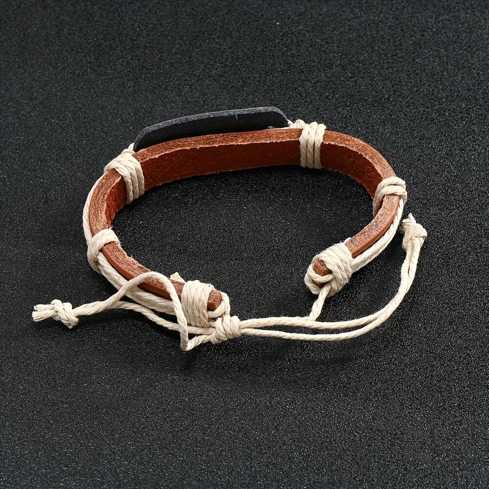 Retro Style Unisex Hemp Rope Braided Bracelet