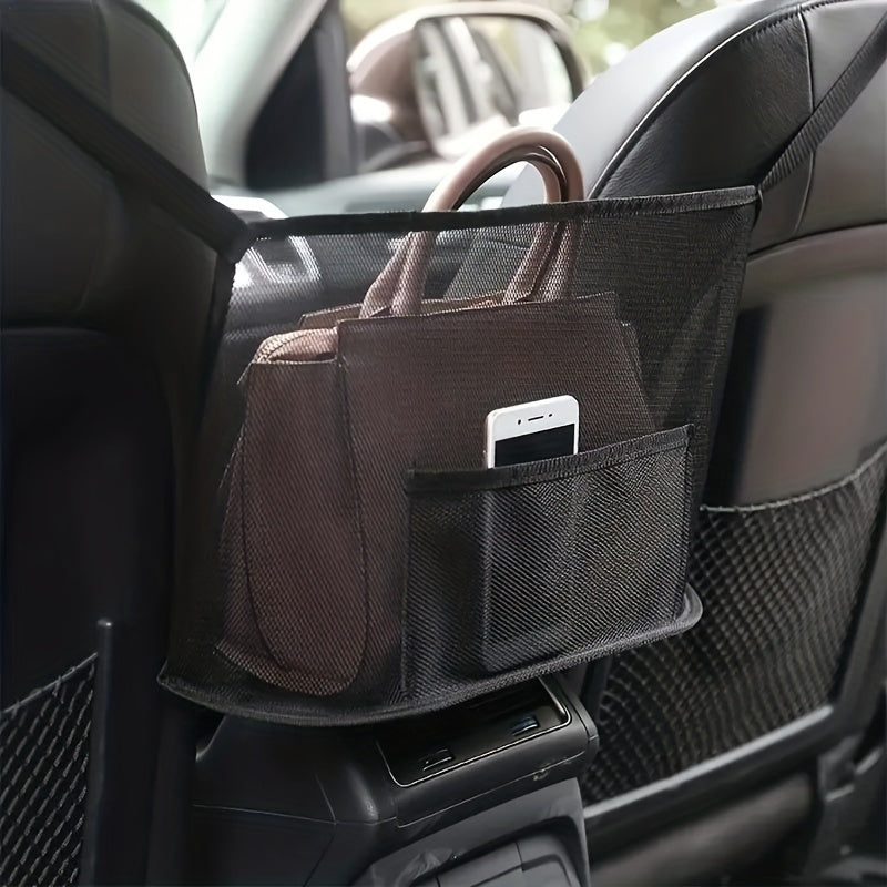 Car Seat Storage Bag Net Pocket for Sundries