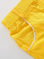 Boys Shorts Comfortable Preppy Style For Summer Kids