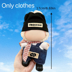 Labubu Doll Clothes Set with Accessories - Exclusive Outfit for 6-9 inch Dolls