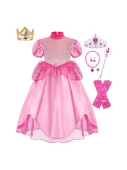 Princess Dress Cosplay Costume & Dress Up Girls Tulle Dresses Set