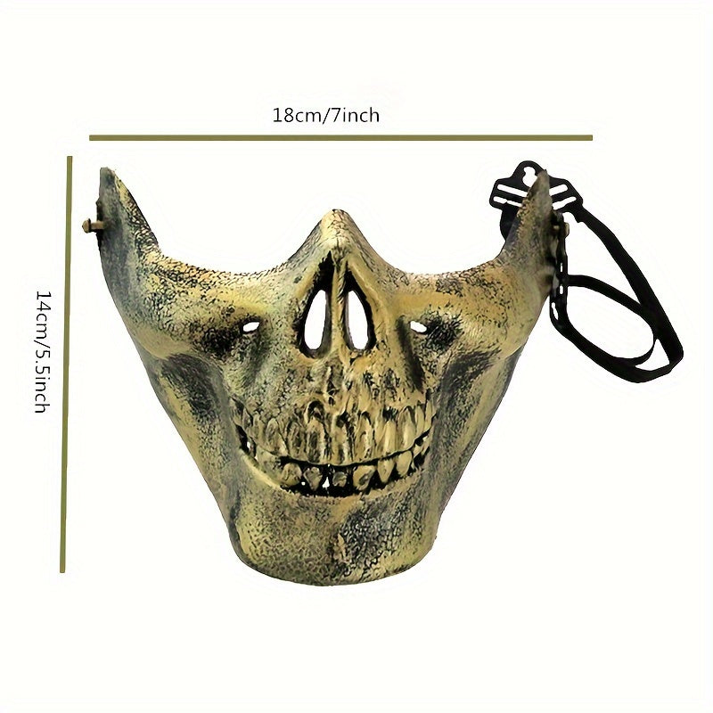 Skull Full Face Mask Cosplay Halloween Party Movie Prop