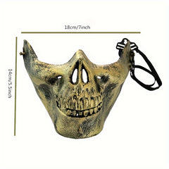 Skull Full Face Mask Cosplay Halloween Party Movie Prop