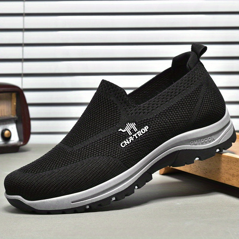 Men's Breathable Loafer Shoes with Non Slip Sole for Spring and Summer