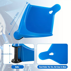 Car Washing Tire Hose Roller Prevents Hose Stuck Under Tires