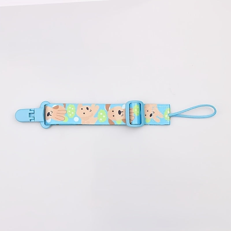 Double Sided Teether Pacifier Chain Soother Clip Toy Lanyard