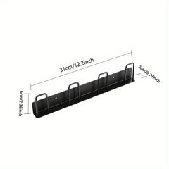 Kitchen Cup Holder Mug Glass Cup Rack Punch Wall Hanging Tea Water
