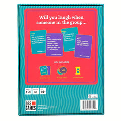 You Laugh You're Out Family Game - Big Groups