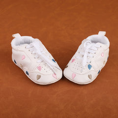 Casual Lace Up Sneakers for Baby Boys Lightweight Non Slip Shoes
