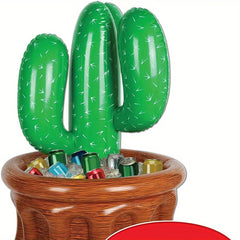 Inflatable Cactus Cooler - Keep Your Drinks Cold at Pool Party