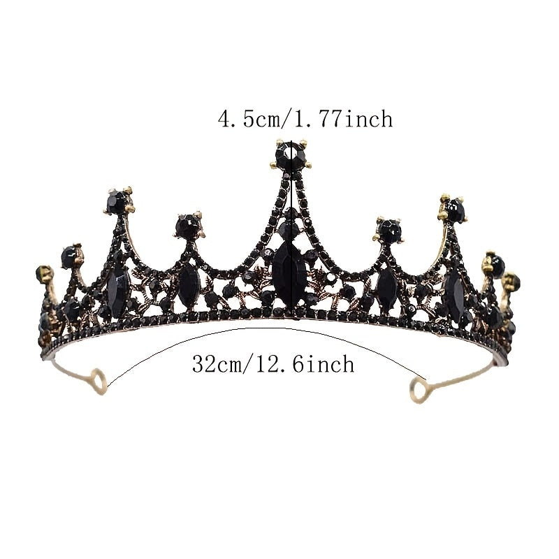 Baroque Style Bride Crown Wedding Headdress Hair Accessories Gift