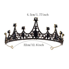 Baroque Style Bride Crown Wedding Headdress Hair Accessories Gift