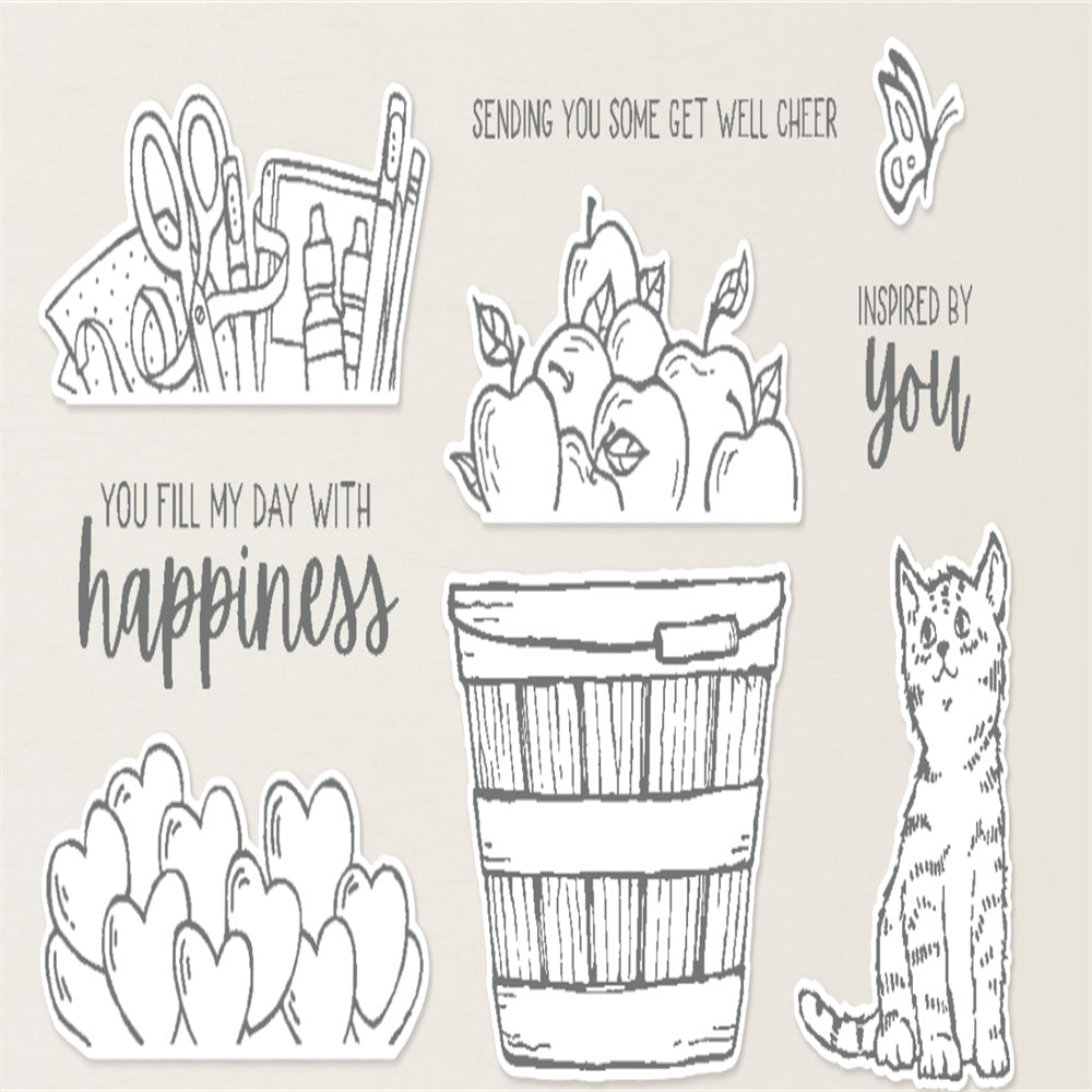 Metal Cutting Dies & Stamps Set for Scrapbooking
