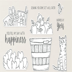 Metal Cutting Dies & Stamps Set for Scrapbooking