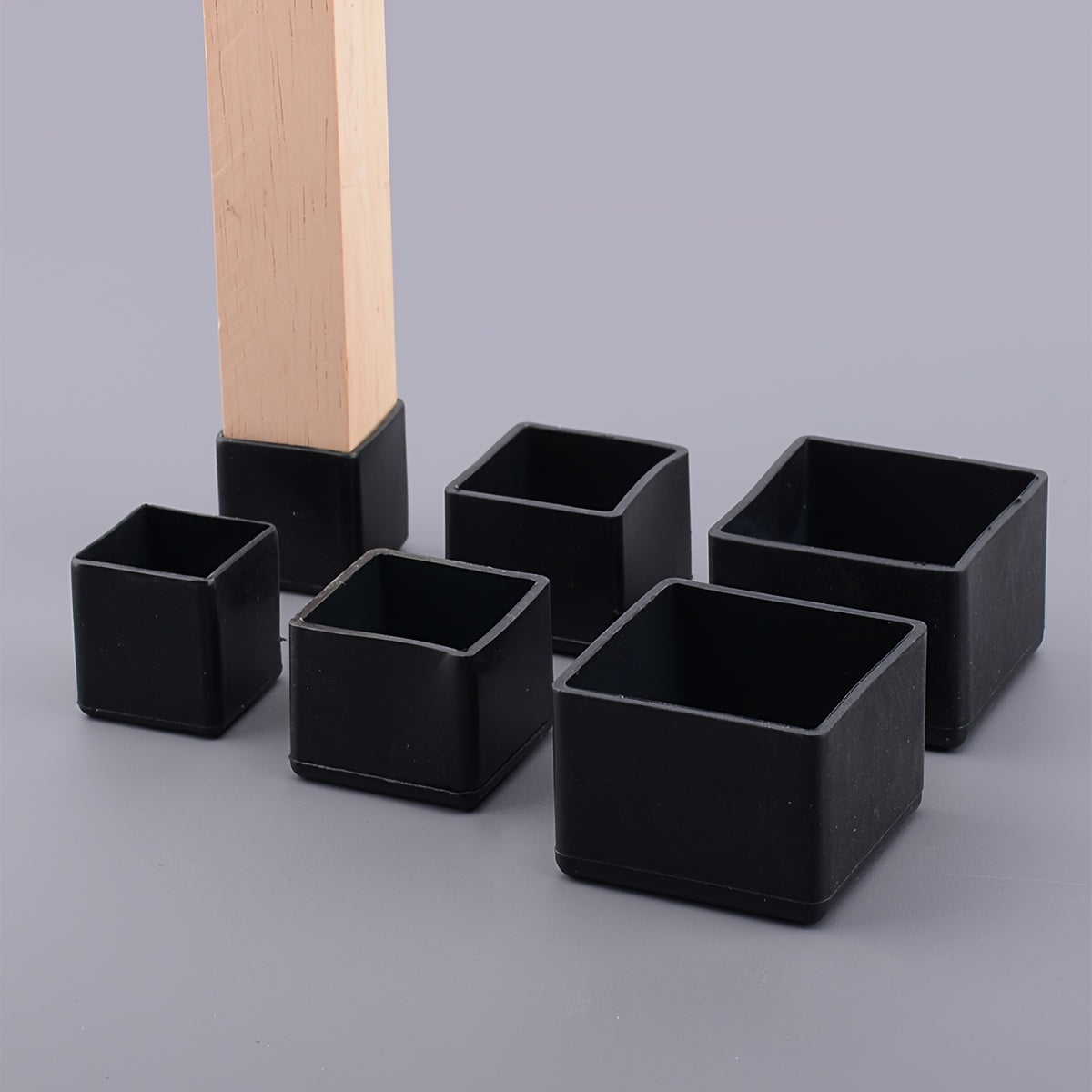 4pcs Chair Table Leg Covers Noise Dampening Surface Protection for Home Decor
