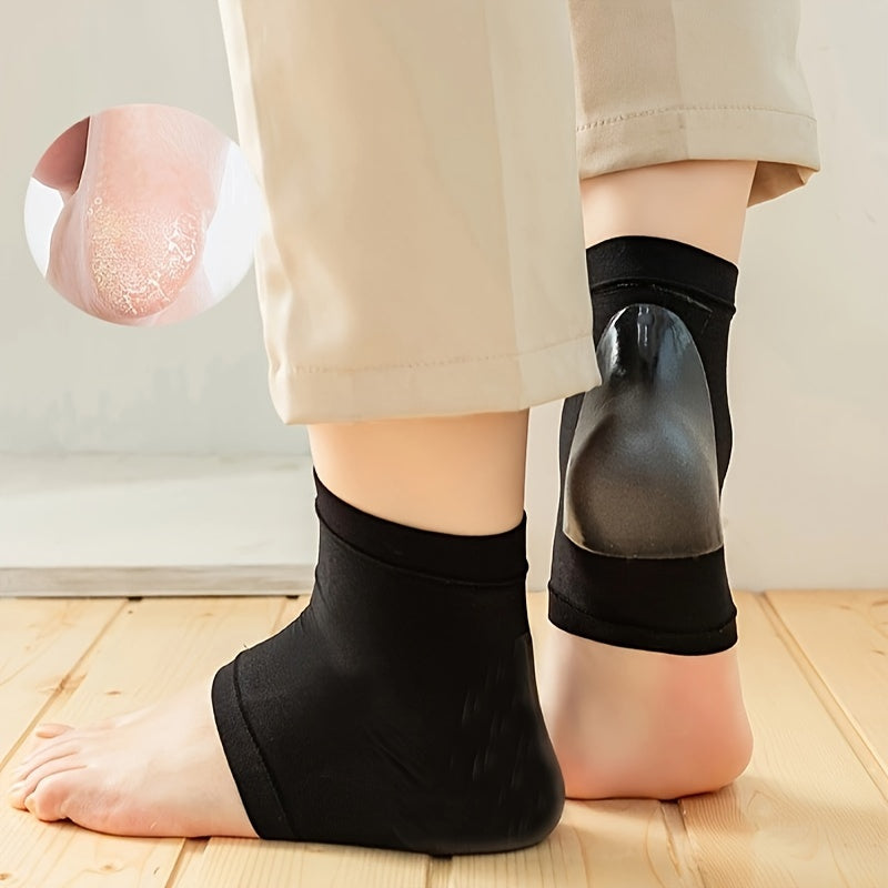 Toeless Heel Sleeve Socks Anti-cracking Moisturizing Stocking